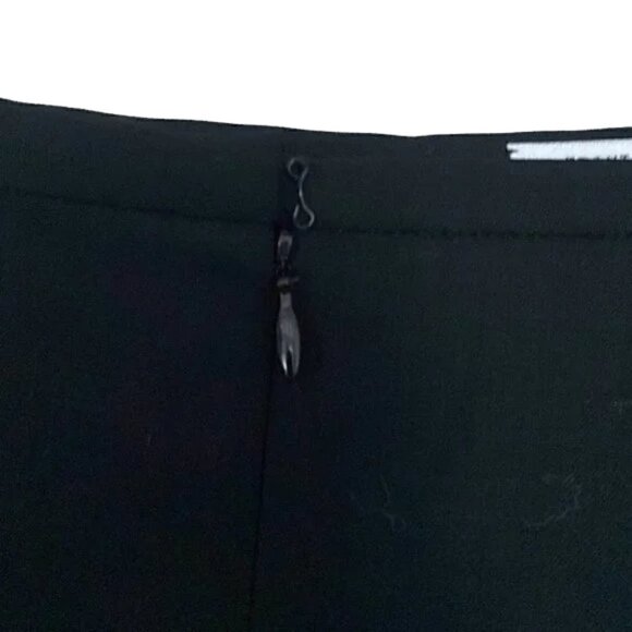 Serge & Réal black  lined pencil skirt size L - Picture 3 of 5